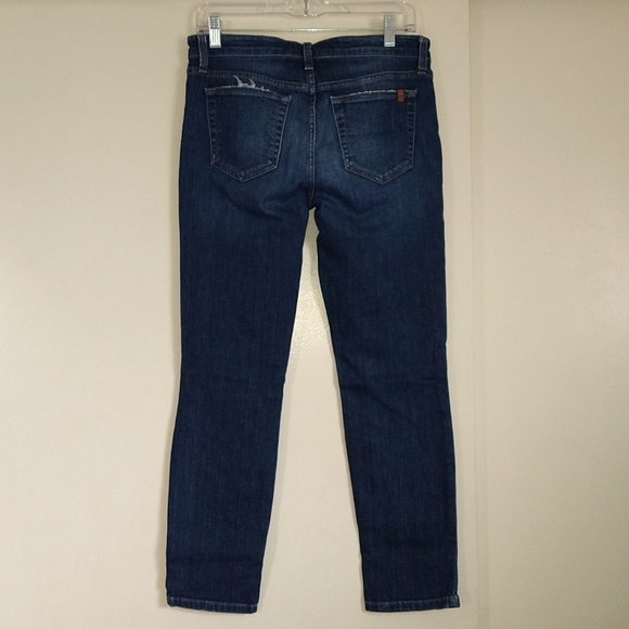 Joe's Lucille Distressed Slim Blue Jeans - Picture 7 of 17